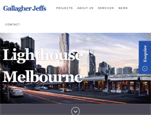 Tablet Screenshot of gallagherjeffs.com.au